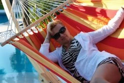 Lola Stab Hängematte XXL Beauty Red JUMBO -Gartenmöbel Store garten deals beauty red stabhaenge matte xxl 4