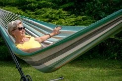 Familien-Hängematte California Green Baumwolle 30 Familien-Hängematte California Green Baumwolle -Gartenmöbel Store garten deals california green tuch 47092 10