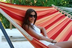 Hängemattenset Lola Brasil SALVADOR Light Hängemattengestell Und Hängematte Charisma Sunshine Wetterfest -Gartenmöbel Store garten deals haengematten set brasil salvador und charisma 113035 3