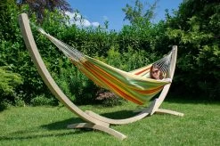Hängemattenset Holzgestell Okeanos Mit Hängematte Kolumbiana Kiwi -Gartenmöbel Store garten deals kolumbiana kiwi mit brasil okeanos 5