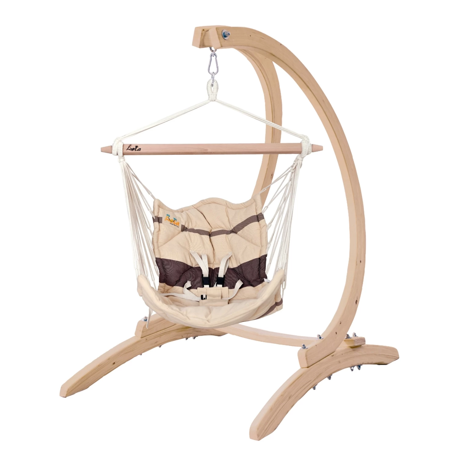 Lola Babyhängematte Bella Chica Cappuccino Weichgepolstert Mit Gestell Carrello 3 Lola Babyhängematte Bella Chica Cappuccino Weichgepolstert Mit Gestell Carrello