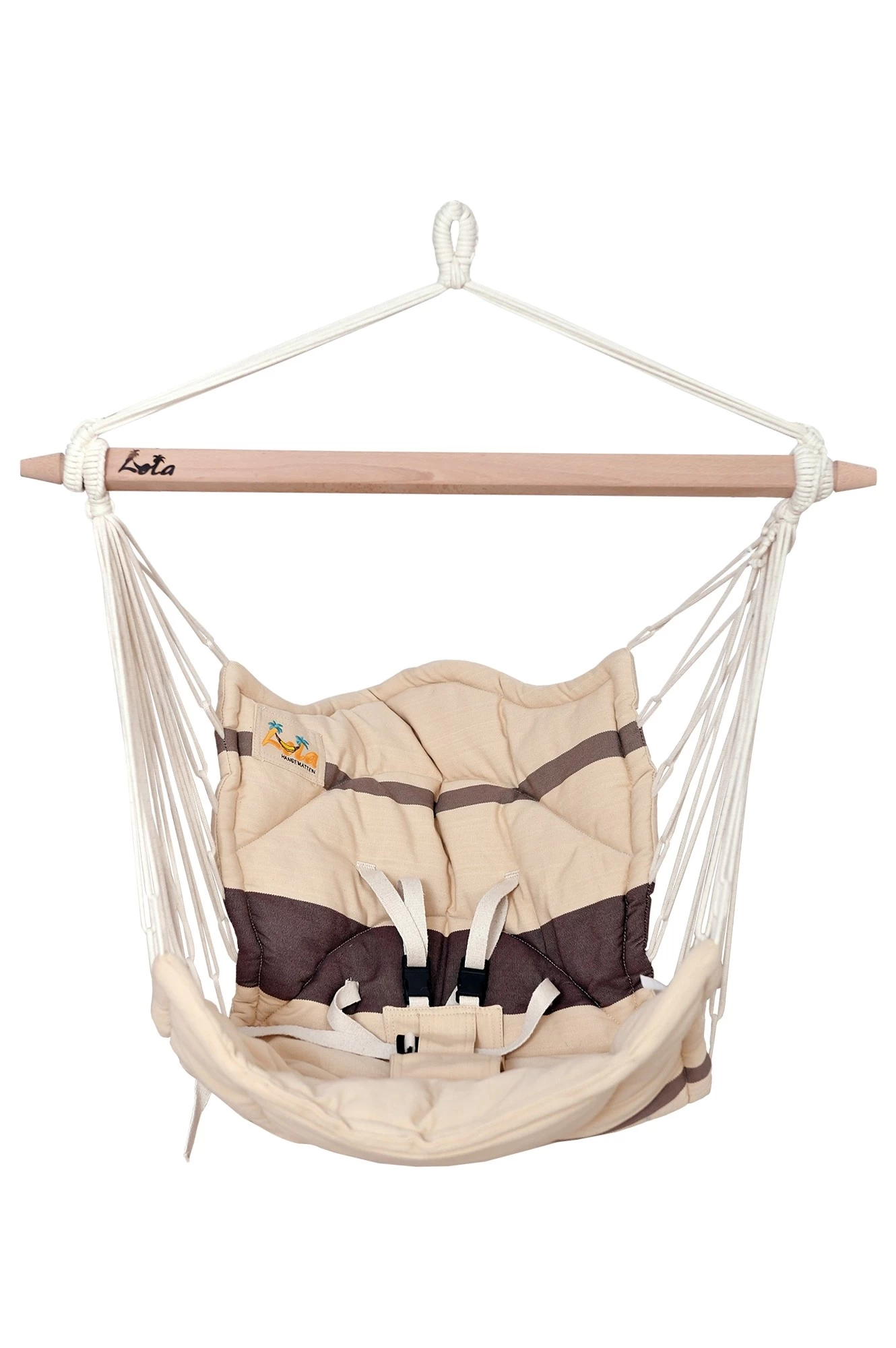 Lola Babyhängematte Bella Chica Cappuccino Weichgepolstert Mit Gestell Carrello 4 Lola Babyhängematte Bella Chica Cappuccino Weichgepolstert Mit Gestell Carrello – Bild 2