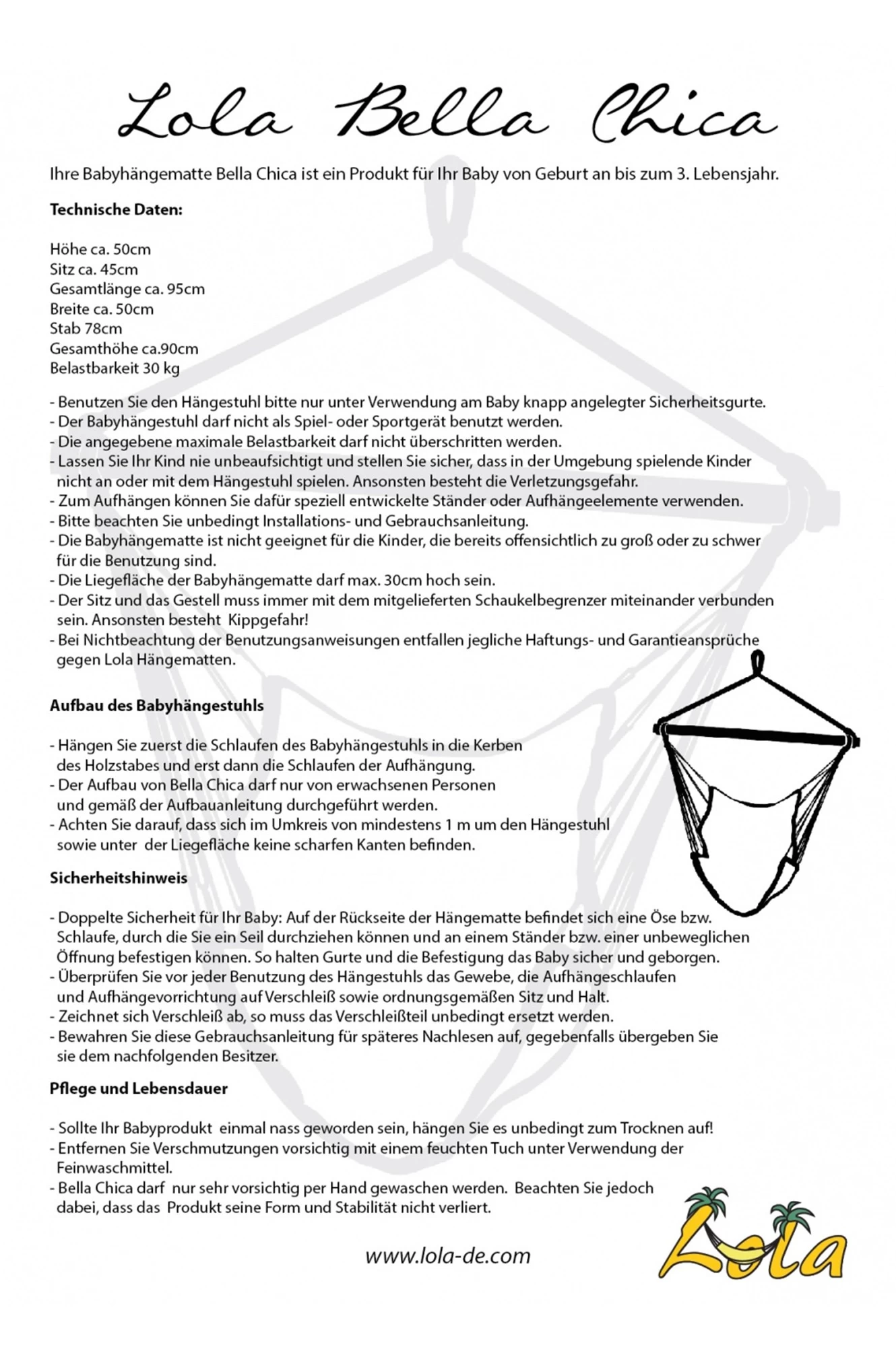 Lola Babyhängematte Bella Chica Cappuccino Weichgepolstert Mit Gestell Carrello 6 Lola Babyhängematte Bella Chica Cappuccino Weichgepolstert Mit Gestell Carrello – Bild 4