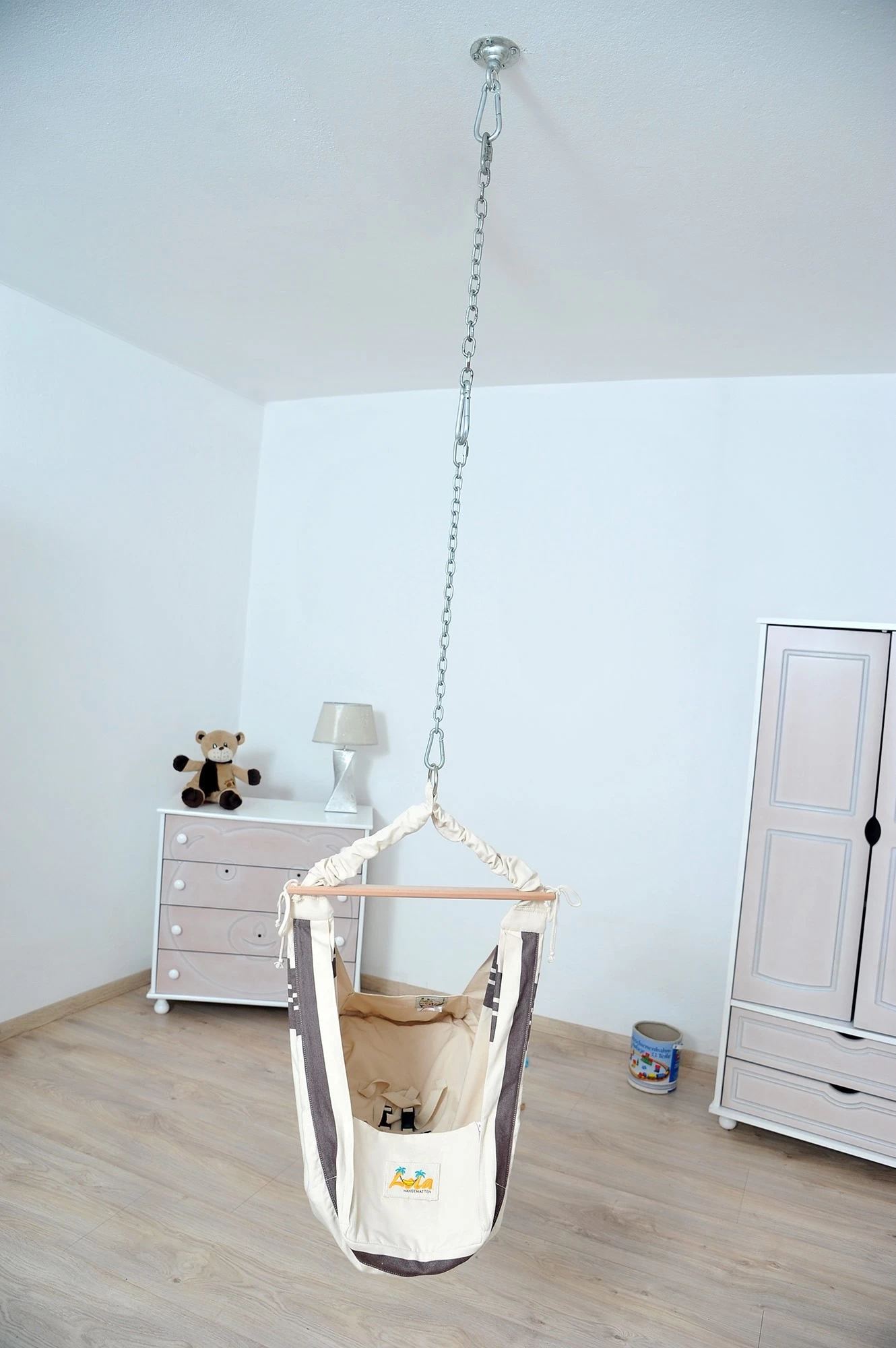 Lola Babyhängematte Babywiege YoYo Cappuccino Set Mit Thermomatratze ÖKO TEX 9 Lola Babyhängematte Babywiege YoYo Cappuccino Set Mit Thermomatratze ÖKO TEX – Bild 7