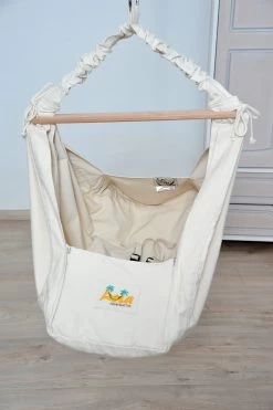 Lola Babyhängematte Babywiege YoYo Natur Set Mit Thermomatratze ÖKO TEX -Gartenmöbel Store garten deals lola babyhaengematte yoyo natur 800006