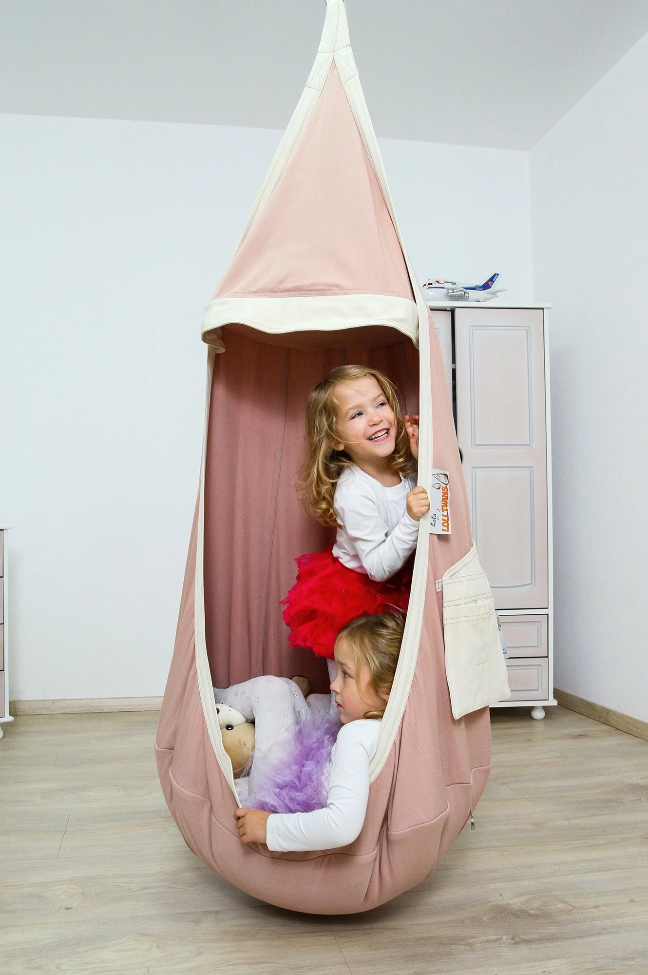 Lola Hängehöhle Double LOLI TWINS Piggy Inkl.Drehwirbel 21 Lola Hängehöhle Double LOLI TWINS Piggy Inkl.Drehwirbel – Bild 19