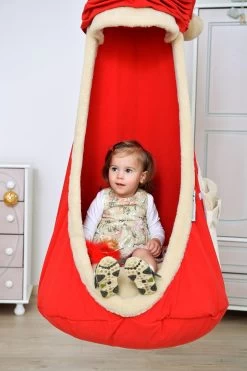 Lola Hängehöhle Loli Hopp Premium Nikolaus Mit Wolle ÖKO TEX -Gartenmöbel Store garten deals lola haengehohle loli hopp premium nikolaus mit wolle 97579 6