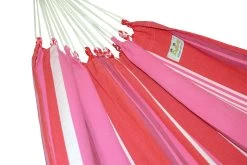 Lola Tuchhängematte Kolumbiana Fantasy Bordeaux-pink-weiß 13 Lola Tuchhängematte Kolumbiana Fantasy Bordeaux-pink-weiß -Gartenmöbel Store garten deals lola haengematte kolumbiana fantasy 103030 3l