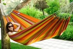 Einzel-Hängematte Kolumbiana Mango SUN Baumwolle -Gartenmöbel Store garten deals lola haengematte kolumbiana mango sun handerbeit 103022 3