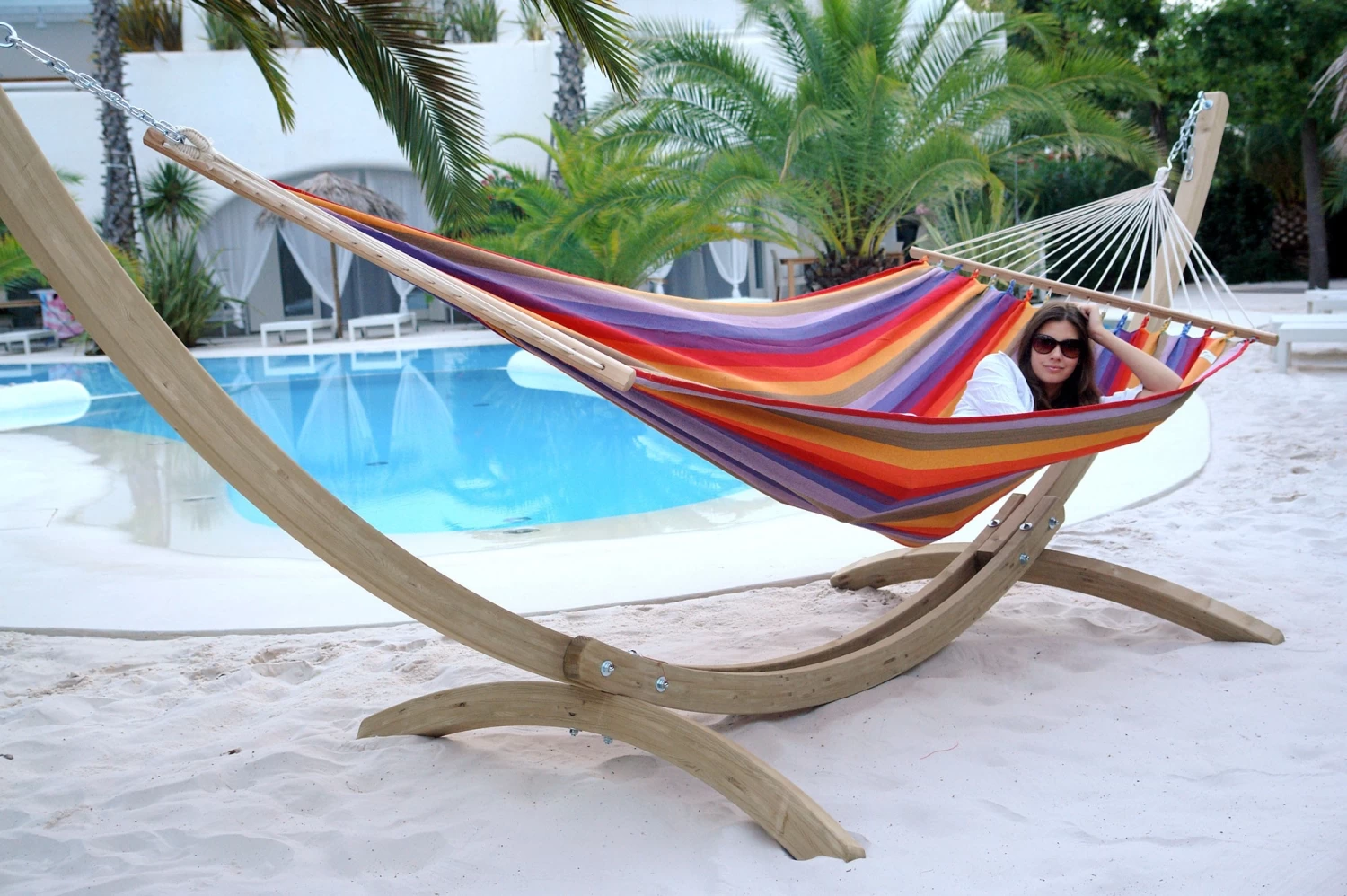 Lola Hängematten Set Rio Grande Aus Fichte Mit Stabhängematte XXL Beauty Rainbow 6 Lola Hängematten Set Rio Grande Aus Fichte Mit Stabhängematte XXL Beauty Rainbow – Bild 4