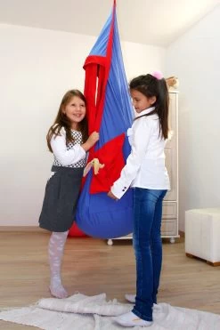 Lola Hängehöhle LOLI HOPP KIDS ALLWeather Blau/rot 19 Lola Hängehöhle LOLI HOPP KIDS ALLWeather Blau/rot -Gartenmöbel Store garten deals lola hangehohle loli hopp kids allweather blau rot outdor 97425 5 1