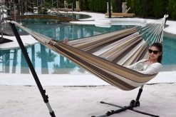 Doppel-Hängematte Jamaica Cappuccino Baumwolle 14 Doppel-Hängematte Jamaica Cappuccino Baumwolle -Gartenmöbel Store garten deals lola hangematte xl jamaica cappuccino 102021 4