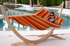 Doppel-Stabhängematte Jamaica Dolce-Vita Baumwolle -Gartenmöbel Store garten deals lola hangematte xl jamaica dolce vita double 112020 4