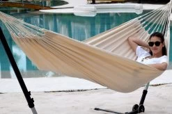Doppel-Hängematte Jamaica Natura Baumwolle 19 Doppel-Hängematte Jamaica Natura Baumwolle -Gartenmöbel Store garten deals lola hangematte xl jamaica natura double 102029 7