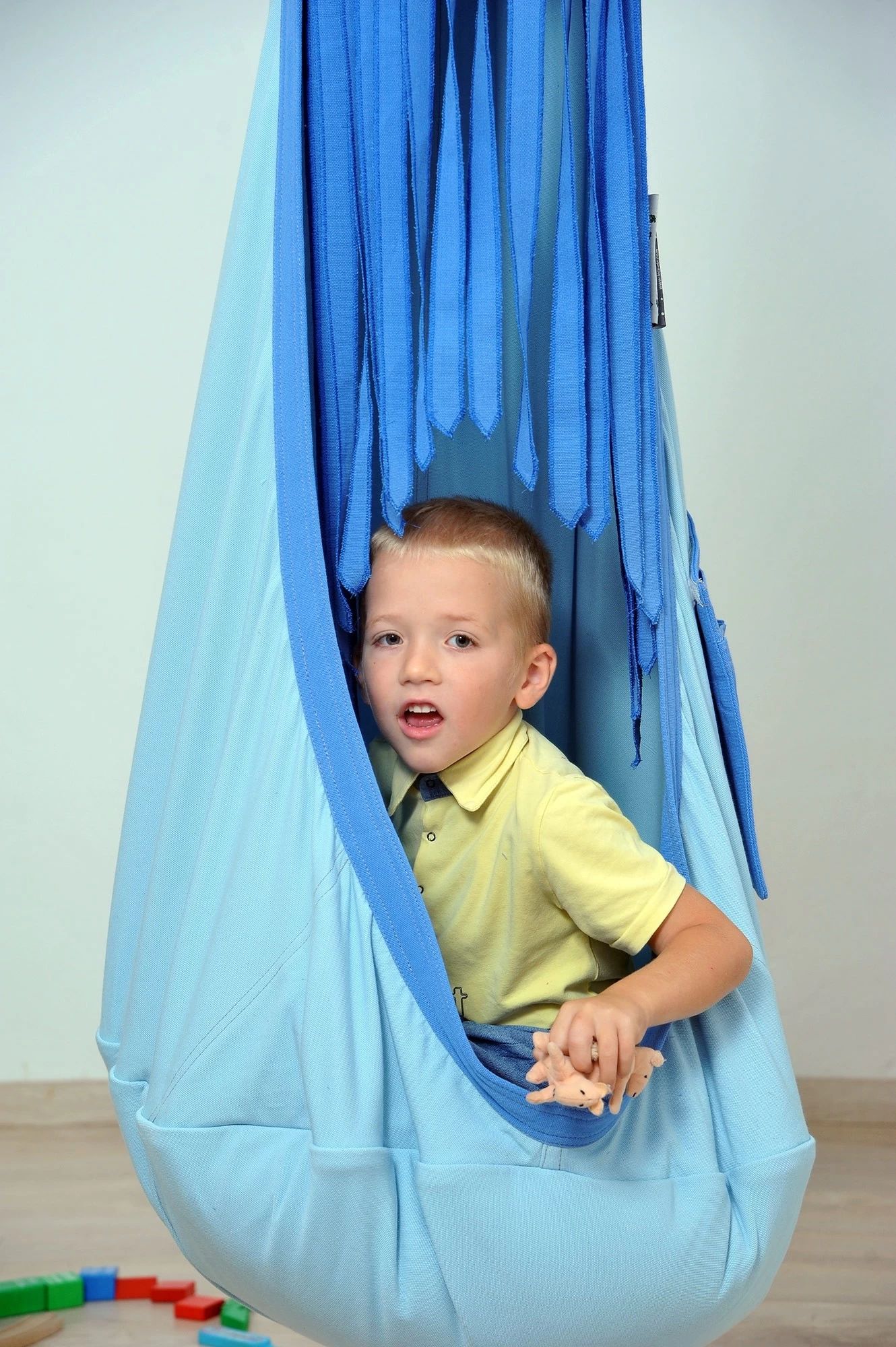 Lola Hängehöhle Loli Hopp Kids Himmelblau ÖKO TEX 15 Lola Hängehöhle Loli Hopp Kids Himmelblau ÖKO TEX – Bild 13