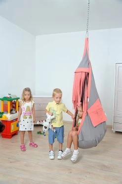 Lola Hängehöhle Loli Hopp Kids Rosegold ÖKO TEX -Gartenmöbel Store garten deals lola loli hopp rosegold 47306 5