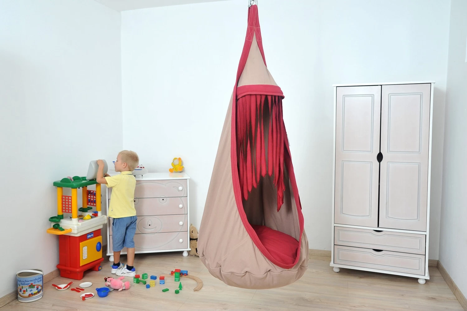 Lola Hängehöhle Loli Hopp Kids Rubin ÖKO TEX 6 Lola Hängehöhle Loli Hopp Kids Rubin ÖKO TEX – Bild 4