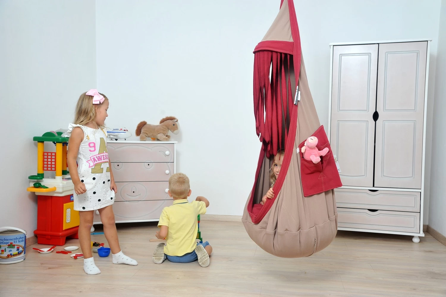 Lola Hängehöhle Loli Hopp Kids Rubin ÖKO TEX 15 Lola Hängehöhle Loli Hopp Kids Rubin ÖKO TEX – Bild 13