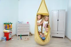 Lola Hängehöhle Double Loli Twins GOLD Inkl. Drehwirbel -Gartenmöbel Store garten deals lola loli twins gold 47320 11