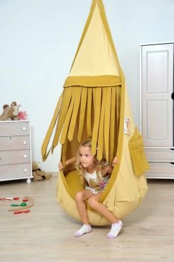 Lola Hängehöhle Double Loli Twins GOLD Inkl. Drehwirbel -Gartenmöbel Store garten deals lola loli twins gold 47320 5