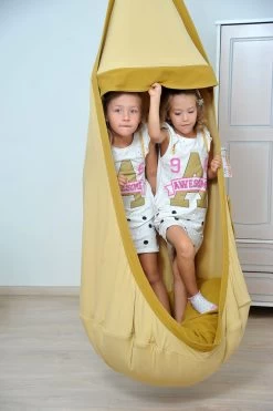 Lola Hängehöhle Double Loli Twins GOLD Inkl. Drehwirbel -Gartenmöbel Store garten deals lola loli twins gold 47320 6