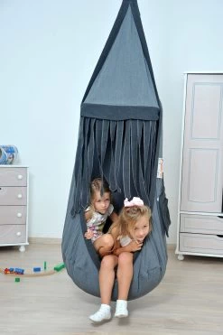 Lola Hängehöhle Double Loli Twins NOIRE Wetterfest Inkl. Drehwirbel 32 Lola Hängehöhle Double Loli Twins NOIRE Wetterfest Inkl. Drehwirbel -Gartenmöbel Store garten deals lola loli twins noire 47344 7