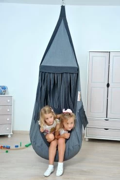 Lola Hängehöhle Double Loli Twins NOIRE Wetterfest Inkl. Drehwirbel 33 Lola Hängehöhle Double Loli Twins NOIRE Wetterfest Inkl. Drehwirbel -Gartenmöbel Store garten deals lola loli twins noire 47344 8