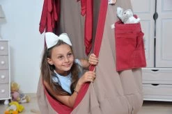 Lola Hängehöhle Double Loli Twins RUBIN Inkl. Drehwirbel -Gartenmöbel Store garten deals lola loli twins rubin 47368 12