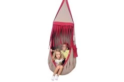 Lola Hängehöhle Double Loli Twins RUBIN Inkl. Drehwirbel -Gartenmöbel Store garten deals lola loli twins rubin 47368 13