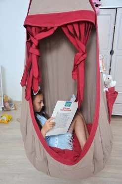 Lola Hängehöhle Double Loli Twins RUBIN Inkl. Drehwirbel -Gartenmöbel Store garten deals lola loli twins rubin 47368 7