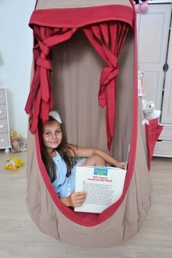 Lola Hängehöhle Double Loli Twins RUBIN Inkl. Drehwirbel -Gartenmöbel Store garten deals lola loli twins rubin 47368 8