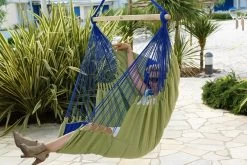 Lola Luxus Hängesessel Panorama Chair DeLuxe Marine -Gartenmöbel Store garten deals lola luxus haengesessel panorama chair deluxe marine 55005 10