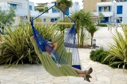 Lola Luxus Hängesessel Panorama Chair DeLuxe Marine -Gartenmöbel Store garten deals lola luxus haengesessel panorama chair deluxe marine 55005 2