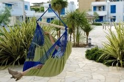 Lola Luxus Hängesessel Panorama Chair DeLuxe Marine -Gartenmöbel Store garten deals lola luxus haengesessel panorama chair deluxe marine 55005 3