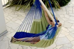 Lola Luxus Hängesessel Panorama Chair DeLuxe Marine -Gartenmöbel Store garten deals lola luxus haengesessel panorama chair deluxe marine 55005 5