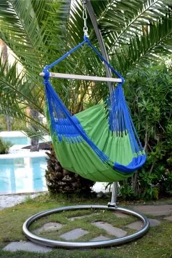 Lola Luxus Hängesessel Panorama Chair DeLuxe Marine -Gartenmöbel Store garten deals lola luxus haengesessel panorama chair deluxe marine 55005 5 1