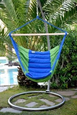 Lola Luxus Hängesessel Panorama Chair DeLuxe Marine -Gartenmöbel Store garten deals lola luxus haengesessel panorama chair deluxe marine 55005 6 1