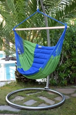 Lola Luxus Hängesessel Panorama Chair DeLuxe Marine -Gartenmöbel Store garten deals lola luxus haengesessel panorama chair deluxe marine 55005 7 1