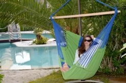 Lola Luxus Hängesessel Panorama Chair DeLuxe Marine -Gartenmöbel Store garten deals lola luxus haengesessel panorama chair deluxe marine 55005 8 1