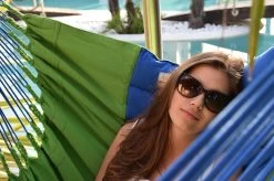 Lola Luxus Hängesessel Panorama Chair DeLuxe Marine -Gartenmöbel Store garten deals lola luxus haengesessel panorama chair deluxe marine 55005 8a