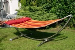 Hängematten-Set Mit Luxus-Stabhängematte KARIBIK RED Gefüttert Und Wetterfest 27 Hängematten-Set Mit Luxus-Stabhängematte KARIBIK RED Gefüttert Und Wetterfest -Gartenmöbel Store garten deals lola stab haengematte 16201 karibik watterfest 3 1