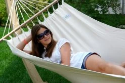 Lola Stabhängematte L Atina Natur -Gartenmöbel Store garten deals lola stabhangematte l atina natur 113029 5 1