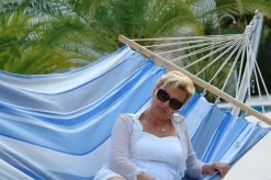 Doppel-Stabhängematte Jamaica Marine Baumwolle 21 Doppel-Stabhängematte Jamaica Marine Baumwolle -Gartenmöbel Store garten deals lola stabhangematte xl jamaica marine 112025 3