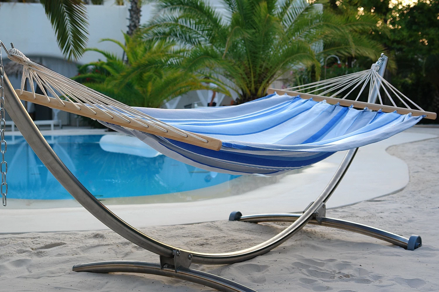 Doppel-Stabhängematte Jamaica Marine Baumwolle 13 Doppel-Stabhängematte Jamaica Marine Baumwolle – Bild 11