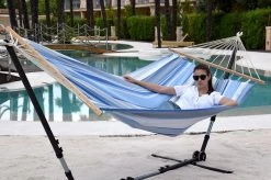 Doppel-Stabhängematte Jamaica Marine Baumwolle 24 Doppel-Stabhängematte Jamaica Marine Baumwolle -Gartenmöbel Store garten deals lola stabhangematte xl jamaica marine 112025 7