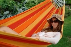 Einzel-Hängematte Charisma Red-orange Outdoor 21 Einzel-Hängematte Charisma Red-orange Outdoor -Gartenmöbel Store garten deals lola wetterfeste tuch haengematte charisma red orange 53100 2