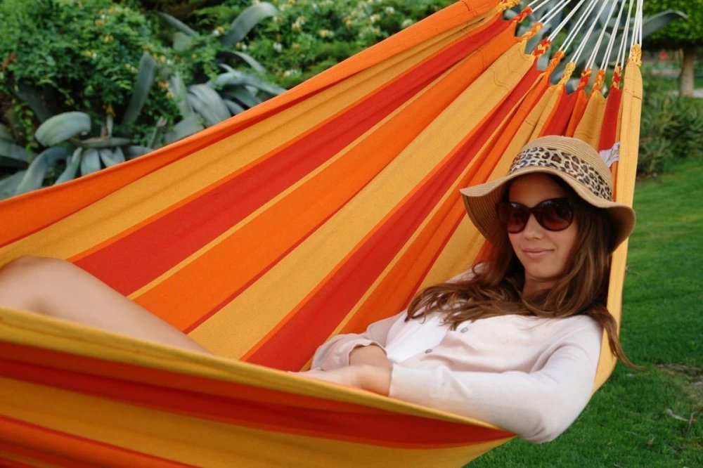 Einzel-Hängematte Charisma Red-orange Outdoor 9 Einzel-Hängematte Charisma Red-orange Outdoor – Bild 7