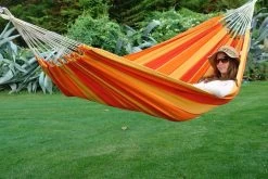 Einzel-Hängematte Charisma Red-orange Outdoor 23 Einzel-Hängematte Charisma Red-orange Outdoor -Gartenmöbel Store garten deals lola wetterfeste tuch haengematte charisma red orange 53100 4