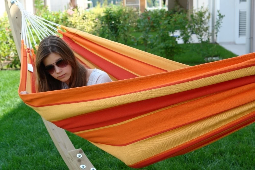 Einzel-Hängematte Charisma Red-orange Outdoor 12 Einzel-Hängematte Charisma Red-orange Outdoor – Bild 10