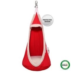 Lola Hängehöhle Loli Hopp Premium Nikolaus Mit Wolle ÖKO TEX -Gartenmöbel Store garten deals loli hopp nikolaus main 1a